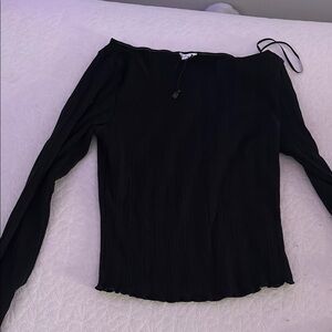 Elegant Black Women's Top